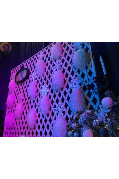 Фон гратчастий білий