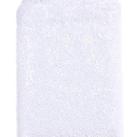 Серветки паєтка біла