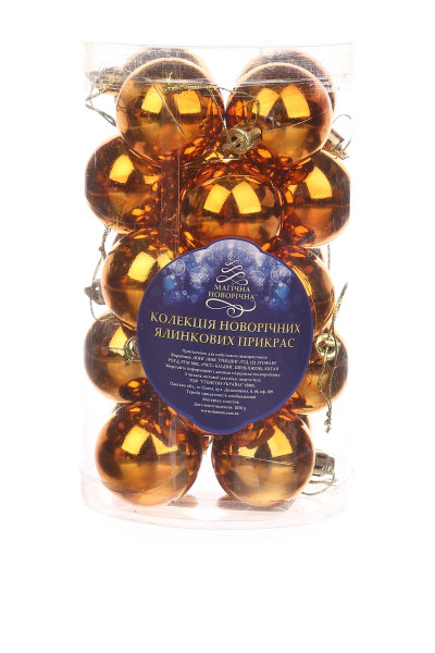 Новорічні іграшки в асортименті