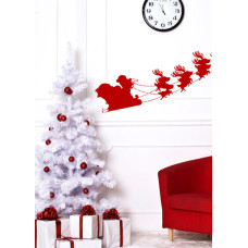 Наклейка з Дідом Морозом