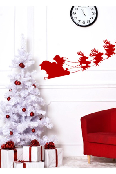 Наклейка з Дідом Морозом