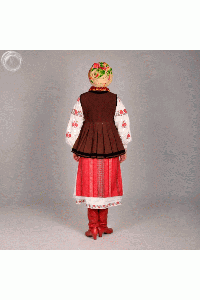 Костюм жіночий зимовий український 1