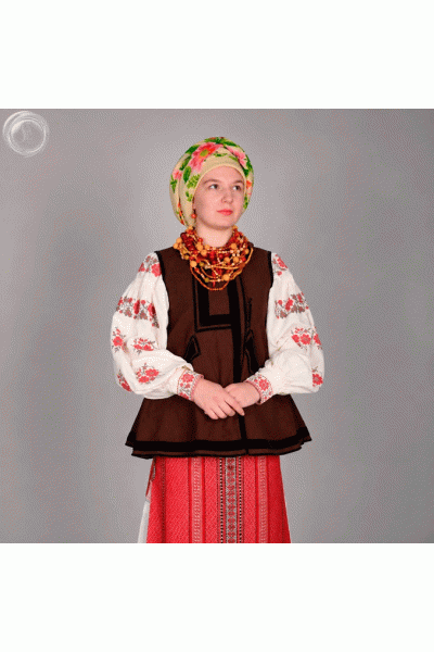 Костюм жіночий зимовий український 1