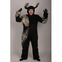 Собака чорно-сіра ростова 