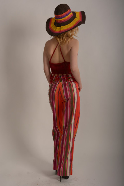 Панама разноцветная