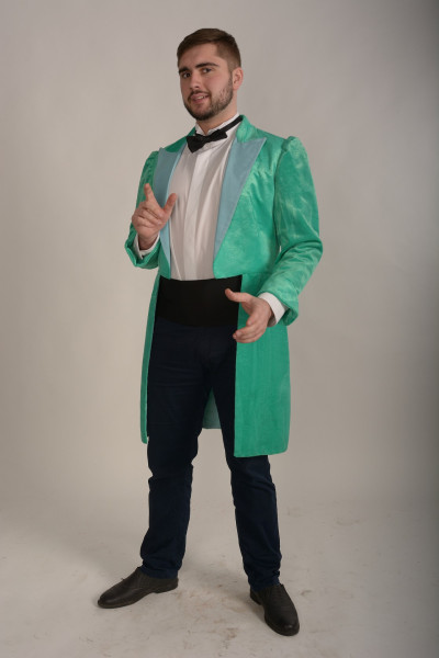 Фрак бирюзовый