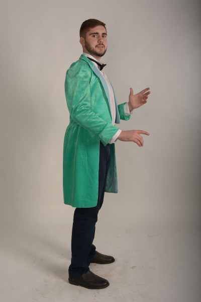 Фрак бирюзовый