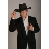 Ковбойская шляпа черная