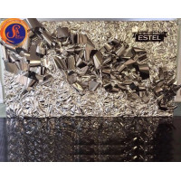 Задник із візерунком срібло