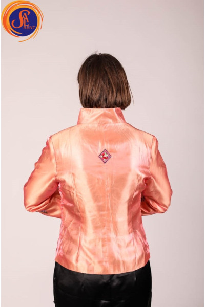 Піджак в китайскому стилі Корал