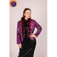 Піджак в китайскому стилі Бургун