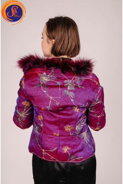 Піджак в китайскому стилі Бургун