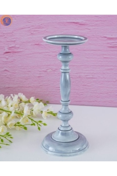 Свічник сіро-блакитний