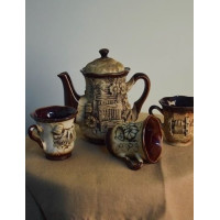 Чайний глиняний набір