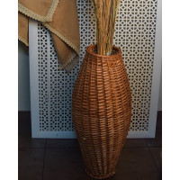 Плетений глек-ваза