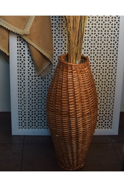 Плетений глек-ваза