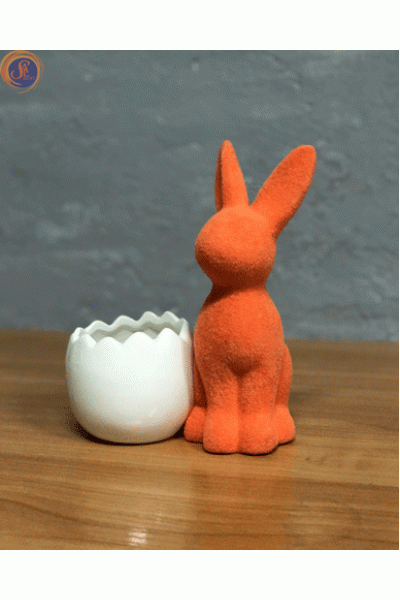 Підставка під писанку «Orange rabbit»