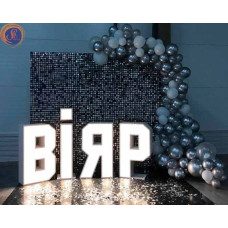 Задник паєтки срібло