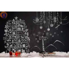 Новорічна Грифельна Дошка