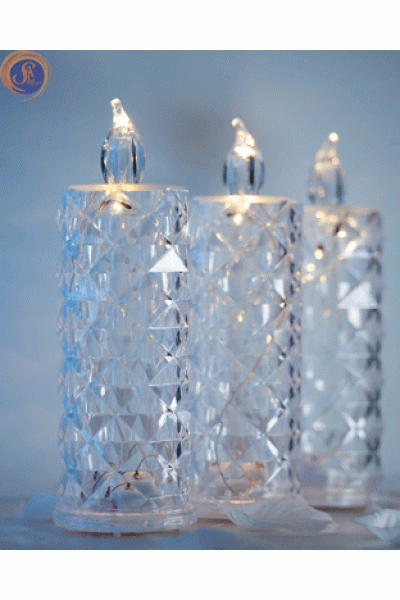 Кришталева led свічка 