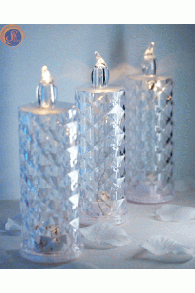 Кришталева led свічка 