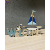Табличка морська «welcome”