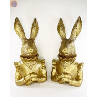 Заєць бюст голд