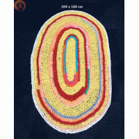 Килимки етно овал