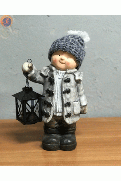 Статуетка «хлопчик з ліхтариком»