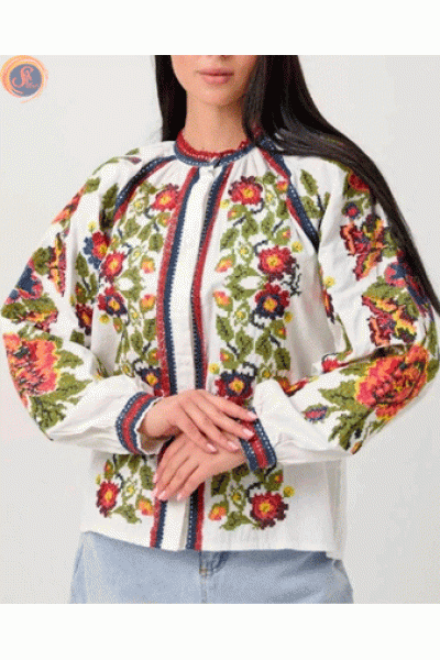 Блуза-вишиванка «Мальви»