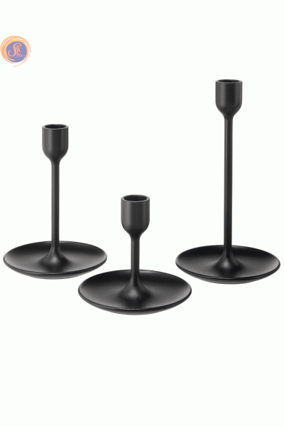 Підсвічник чорний 2