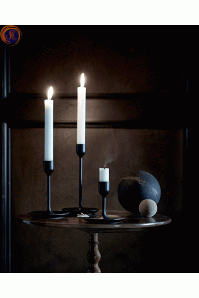 Підсвічник чорний 2