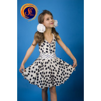 Сарафан у горошок 