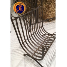 Дровниця кована