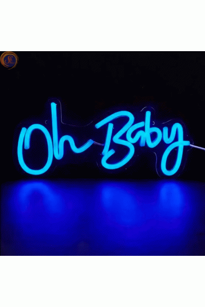 Неонова вивіска "Oh Baby"