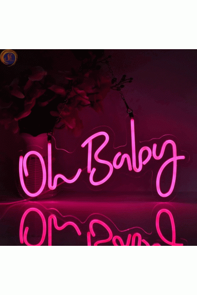 Неонова вивіска "Oh Baby"
