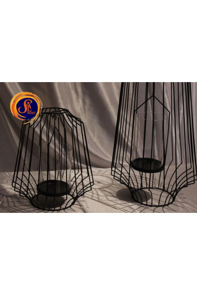 Ковані ґратчасті свічники