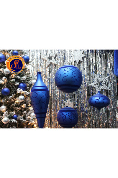 Іграшки новорічні великі