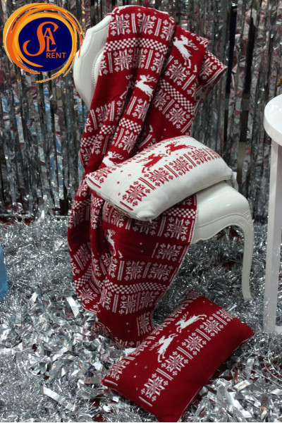 Плед із оленями