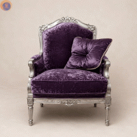 Крісло «Барокко Violet»
