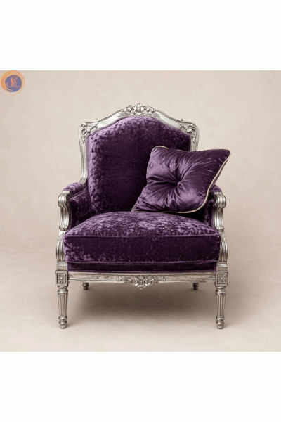 Крісло «Барокко Violet»