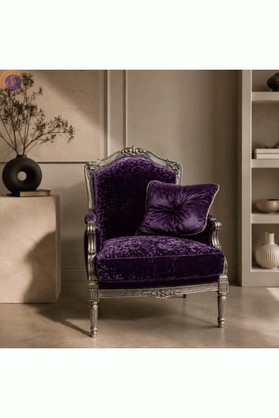 Крісло «Барокко Violet»