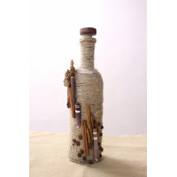 Пляшка з морским декором