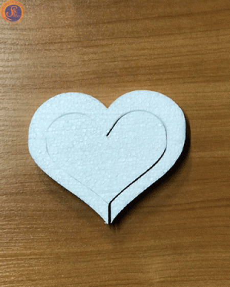Серце з пінопласту