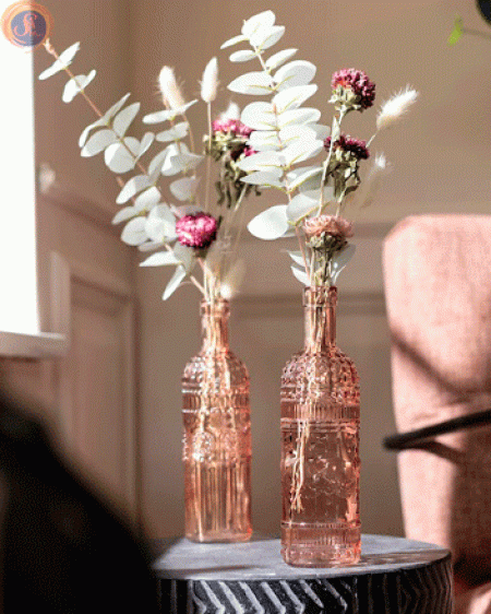 Вази-пляшки Розе