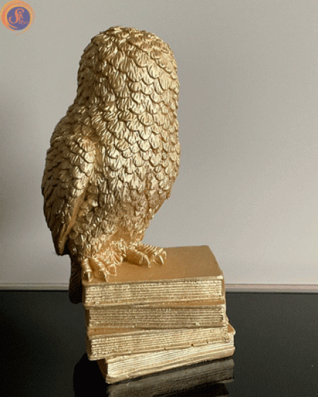 Сова на книгах