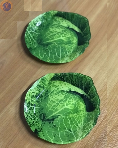 Тарілка закусочна «Капуста»