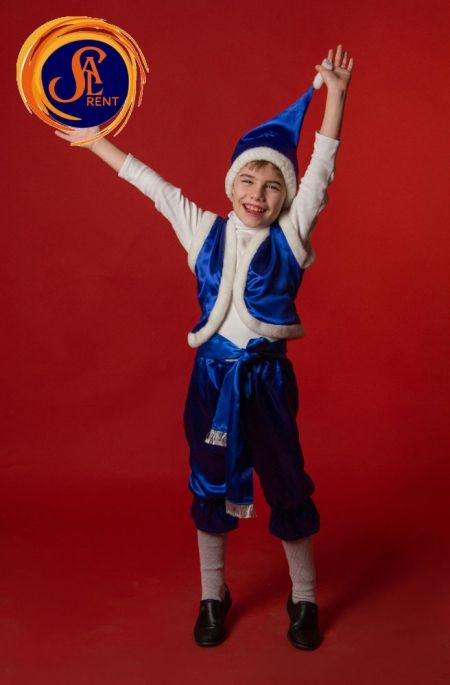 Детский костюм Деда Мороза, аренда, прокат в Киеве |SAL-rent